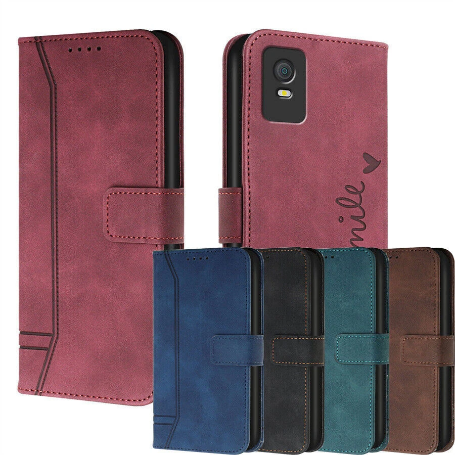 Skin PU Leather Wallet Phone Case For OnePlus 13 12 11 9 10 ACE 5 N30 N20 Nord 4 - Image 2 of 4