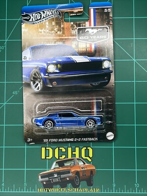 2024 Hot Wheels   WALMART EXCLUSIVE MUSTANG CHASE   '65 Ford Mustang Fastback