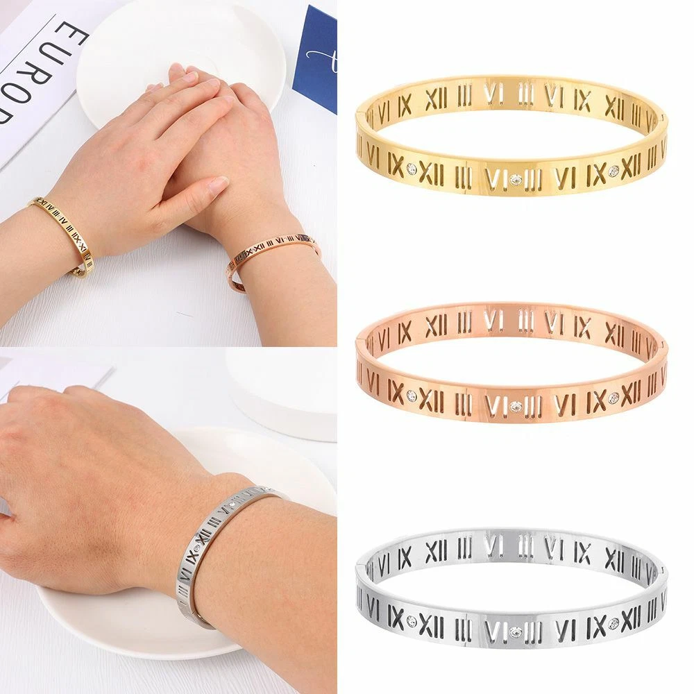 All match Anniversary Titanium Steel Bracelet Creative Fashion