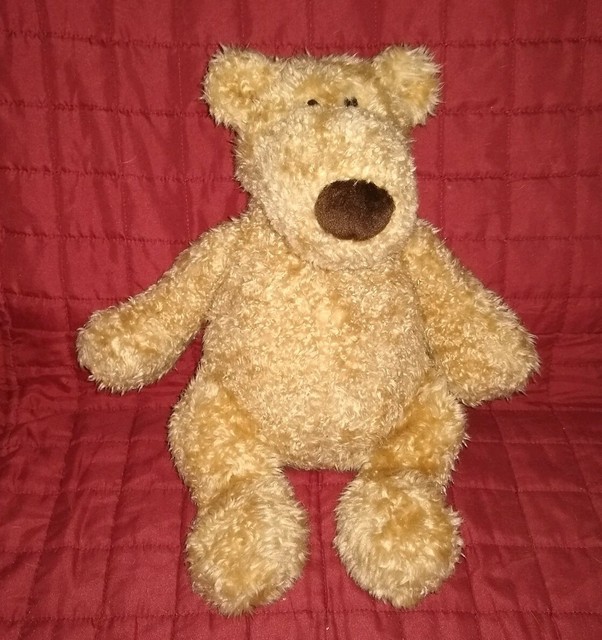 Gund Pottery Barn Kids Clancy Brown Bear 15in Big Bellied Plush