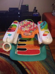 fisher price piano activity center