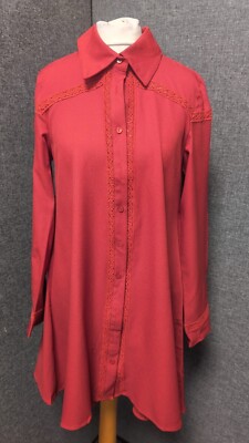 Glamorous Apollo Lace Shirt Dress UK 10 RRP £29 LN051 QQ 12