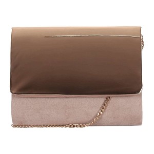 Pochette Tessuto Scamosciato Cerimonia Vernice B2713 Ikaros Nude Borsa 50 wZB7q