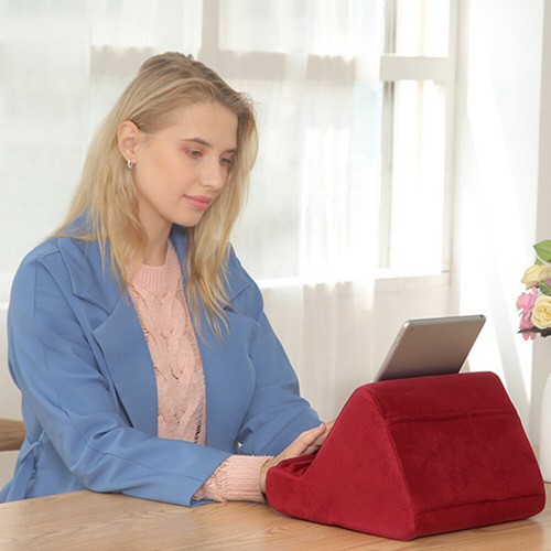 1xAdjustable Viewing Angles Tablet Stand Pad Bed Stand Phone & Soft Book Holders