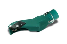 Custom Leaf Vacuum Mower Deck Adapter for 6” Hose to Husqvarna Z 254F 54" Deck