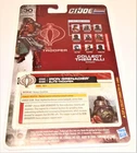 G I JOE File I.D. Card Filecard 30th Anniversary 2011 Iron Grenadier V8 Uncut