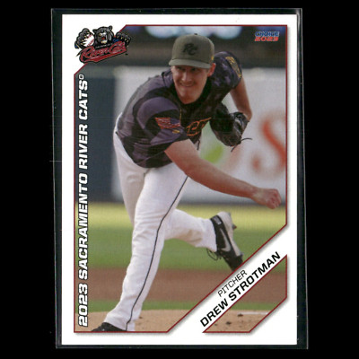 Drew Strotman 2023 Sacramento River Cats Team Set Baseball Card MLB NM