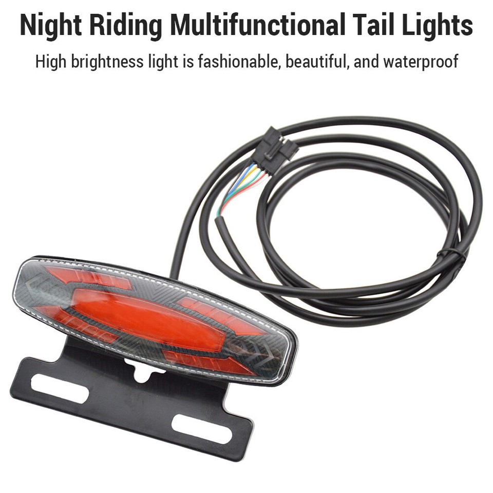 Headlight and Taillight Set Ebike Turn Signals Front and Back Z2D4 eBay