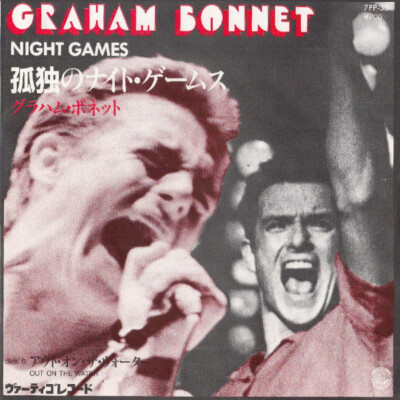 Graham Bonnet - Night Games / VG+ / 7'''', Single