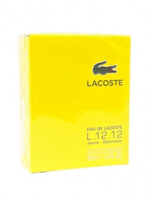Lacoste Eau de Lacoste L.12.12 Jaune Optimistic 100 ml EdT Spray NEU OVP