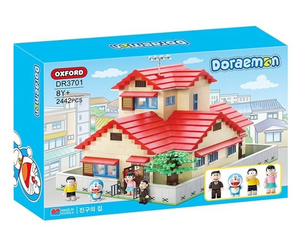 Oxford 2023 Doraemon Nobi Nobita HOUSE Brick Block Assembly Figures DR3701 - Image 2 of 4