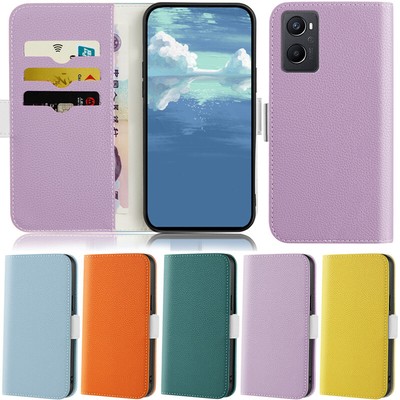 Slim Litchi Wallet Leather Flip Case For Xiaomi Redmi 10A 10C 9A 9C Note 11s 4G
