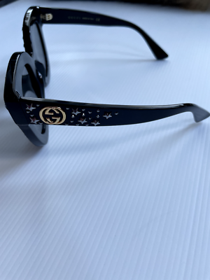 Gucci Eyewear Star Embellished Sunglasses - GG0116S 002, New-Other