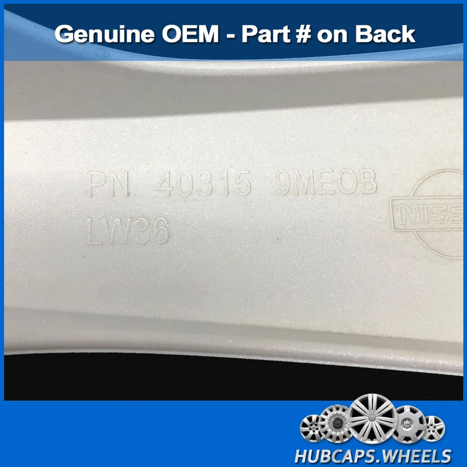 Hubcap for Nissan Versa Note 2020-2025 - Genuine Factory 15" Wheel Cover 53101 - Image 4 of 4