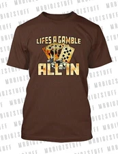 Life is a Gamble Tee Shirt to Complement Travis Jordan 1 Low OG Velvet Sneaker T