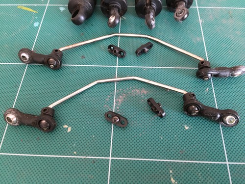ACME NB16 Nitro Buggy vorne & hinten verstellbare Stoßdämpfer inkl. Überrollbügel 1/16 - Bild 3 von 3