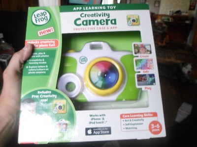 New LeapFrog Creativity Camera Protective Case& App. 3-6 yrs. 2013 MIB Boys&Girl