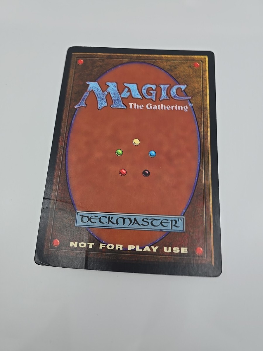 MTG Chaos Orb Oversized Promo Card 6x9 – 1996 Magic the Gathering