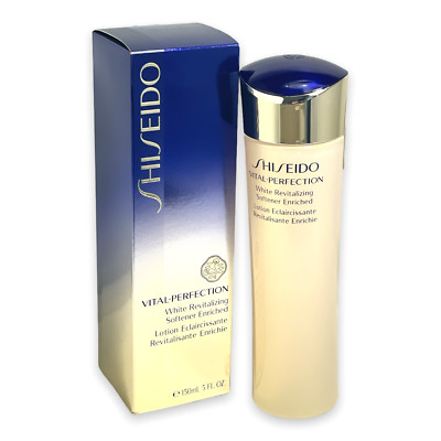 Shiseido Vital-Perfection White Revitalizing Softener Enriched 5oz. NEW IN BOX