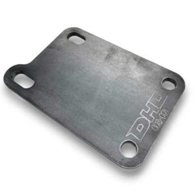 DHD 008-001 DURAMAX ENGINE MOUNT BUILDERS PLATE LB7 LLY LBZ LMM LML L5P