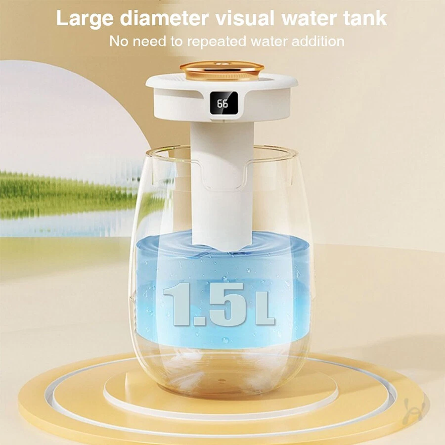 Quiet 1500ML Essential Oil Humidifier Aroma Air Aromatherapy Diffuser Cool Mist - Image 4 of 4