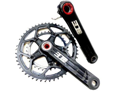 ROTOR Q-Rings Oval Chainrings 53/39t 130 BCD 2x Road Bike Time