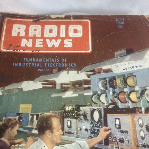 RADIO NEWS Magazine Vintage 1940s 4 Issues May March 1944 September 1946 June 48 - Picture 9 of 12