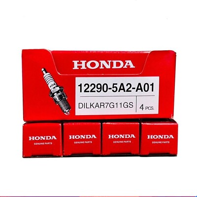 4PCS 96964/12290-5A2-A01/ DILKAR7G11GS Iridium Spark Plugs Fit for Accord.