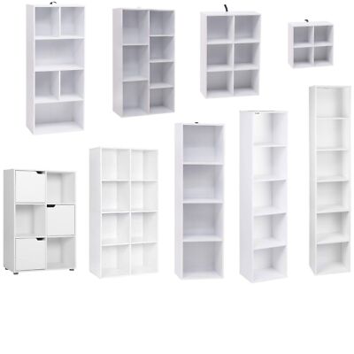 WOLTU Bücherregal Standregal Würfelregal Bücherschrank Büroregal Aktenschrank 