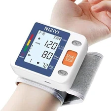 Wrist Blood Pressure Monitor Digital Upper Arm Blood Pressure Monitor Heart Rate