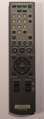 Fernbedienung Sony RM-NM10E gereinigt getestet Network Media Receiver