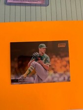 2021 TOPPS STADIUM CLUB CHROME CHRIS BASSITT REFRACTOR 6/25 ~ #390 A'S