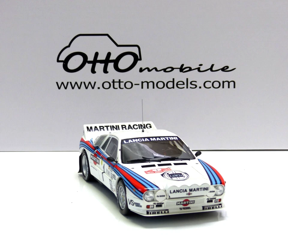 Lancia 037 W. Röhrl #1 Gr.B Martini WRC Rally Monte Carlo 1983 1:18 OT360 OttO - Image 3 of 4