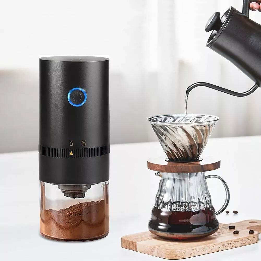 Coffee top bean grinder