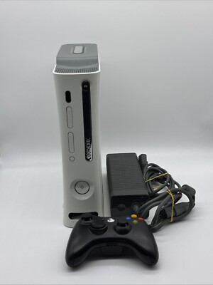 Microsoft Xbox 360 | HDD 60GB | Weiß Spielekonsole Konsole | Top |Blitzversand  