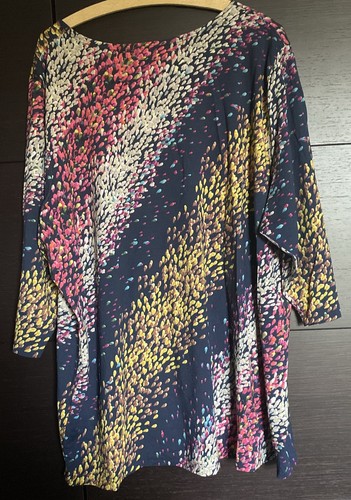 WOW! Edles Klaus Modelle Viskose Tupfen Damen T-Shirt Gr. 54 TOP Oversize - Bild 5 von 5
