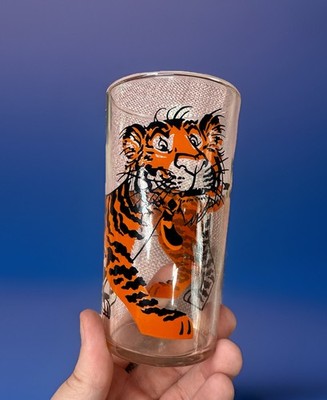 Vintage 60s Federal Esso Exxon ''Put A Tiger in Your Tank'' Single Drinking Glass