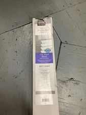 Living Accents MAX3672WH2 Vinyl 1 in. White Cordless Mini-Blinds 43 W x 72 H in.