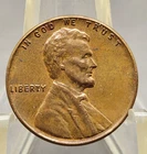 Error No Date U.S. Lincoln Memorial Penny Cent See Last Photo G.C. Sold Comp