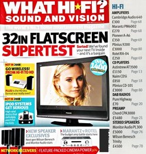 WHAT HI-FI MAR 2008 CAMBRIDGE MARANTZ  PIONEER ROTEL  PLINIUS SALE  £3.99