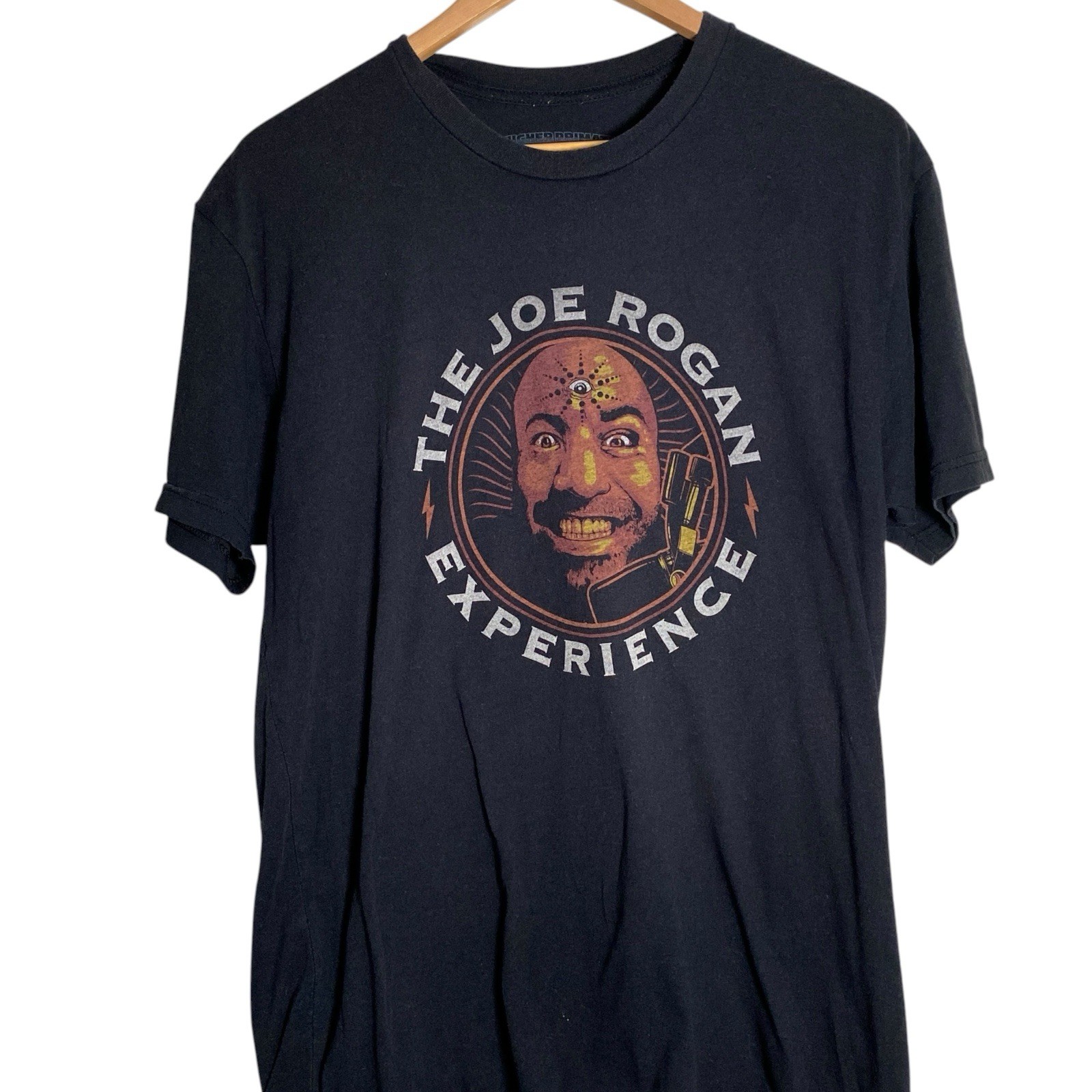 Joe Rogan Experience T Shirt Podcast UFC Third Eye Logo Higher Primate Size L