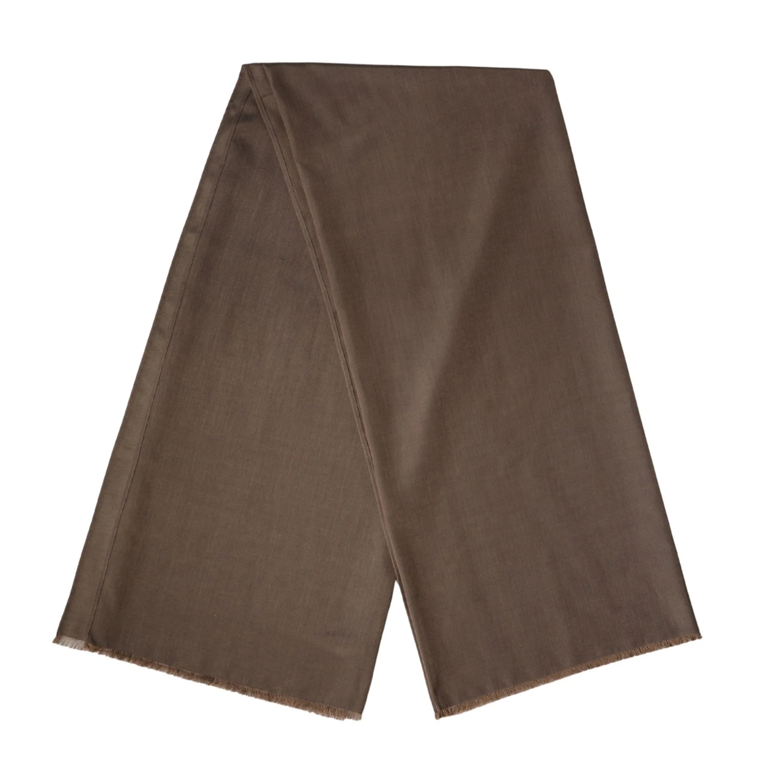 DOLCE & GABBANA Men Scarf Brown Polyester Neck Warmer Shawl 185cm x 165cm 300usd