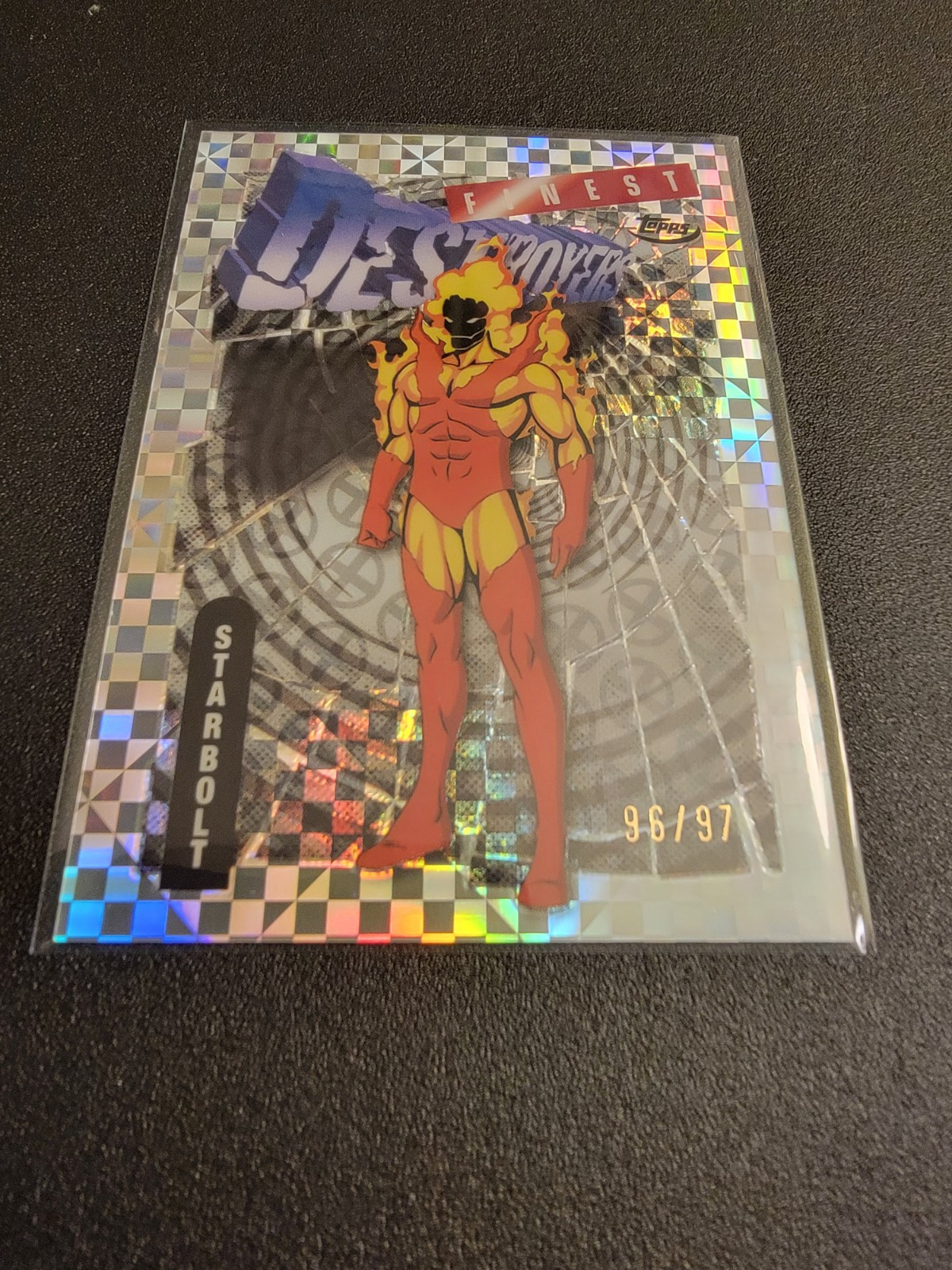 2025 Topps Finest X-Men '97 #75 Starbolt X-FRACTOR Refractor /97 uncommon