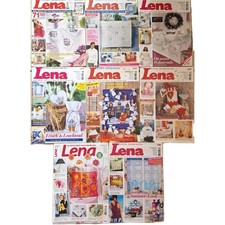 LENA HANDARBEITSHEFTE - 7 Hefte - 2001-2008 - SCHÖNE HANDARBEITEN - gebraucht