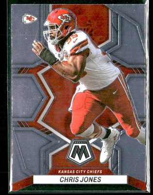 2022 Panini Mosaic Chris Jones #223 Kansas City Chiefs