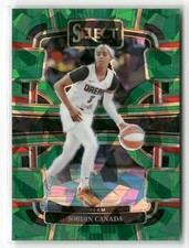 2024 Panini Select WNBA #93 Jordin Canada Prizms Green Ice