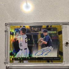 Panini 2025 Select Bryce Rainer Diamond Action Prizm Auto /10 Tigers DAS-BR 🔥💎