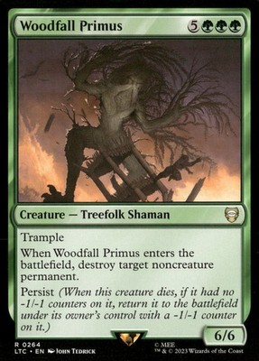 Woodfall Primus 264 Commander: The Lord of the Rings: Magic: The Gathering NM
