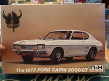 Doyusha 1973 Ford Capri 2000gt Model Kit 124 Parts Sealed Us Seller
