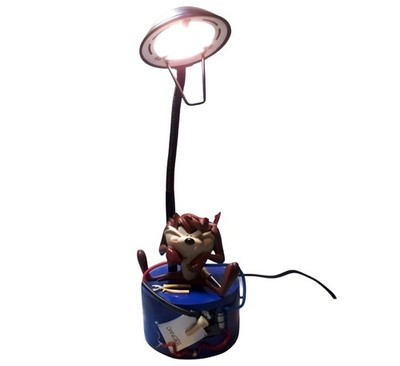 DC COMICS LAMPE COLLECTOR DE BUREAU BATWING Plastique NoirJ2646